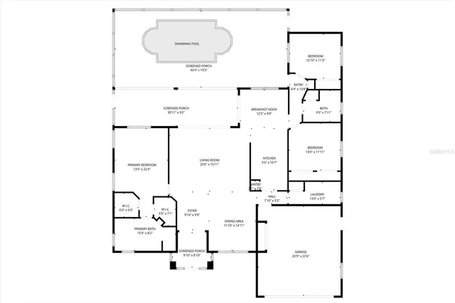 a picture of floor plan