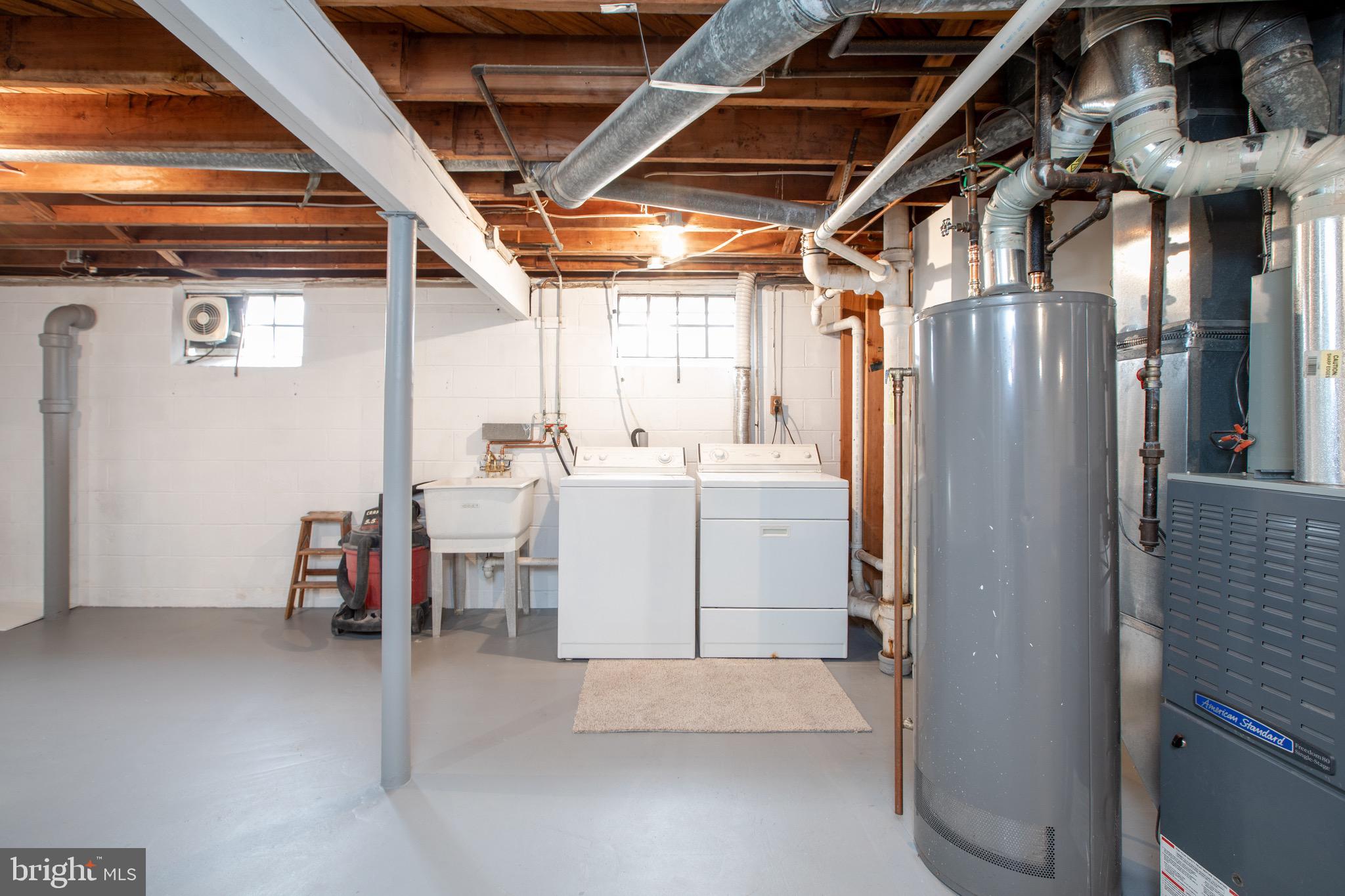 21 Rolling Lane Hamilton, NJ 08690 - Photo 32 of 40 a utility room with dryer and washer