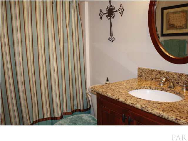 2387 Tuttle Road Cantonment, FL 32533 - Photo 21 of 25 HALL BATH WITH GRANITE VANITY