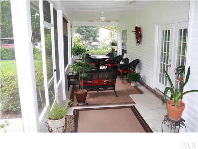 2387 Tuttle Road Cantonment, FL 32533 - Photo 22 of 25 YOU WILL LOVE THIS PRIVATE SCREENED PORCH
