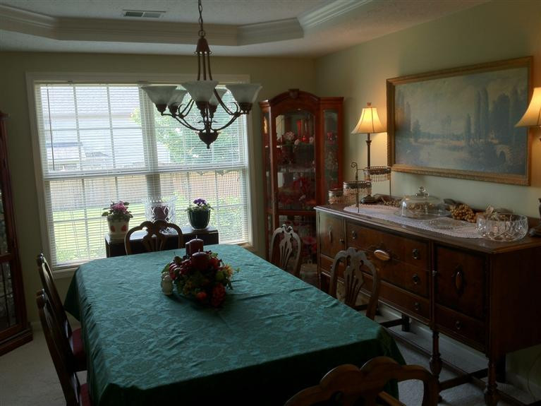4024 Boone Creek Road Lexington, KY 40509 - Photo 12 of 32 Dining room has a tray ceiling and is la