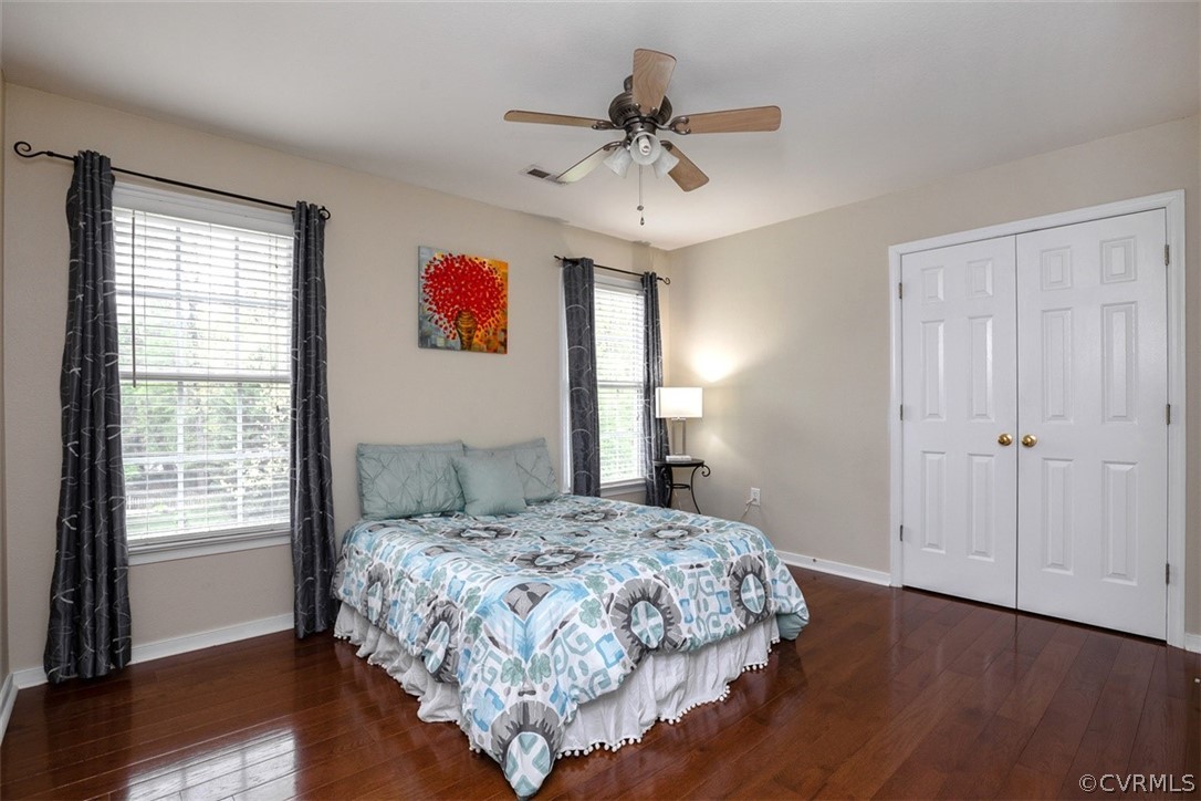 5208 Wheat Ridge Place Glen Allen, VA 23059 - Photo 24 of 45 a bedroom with a large bed and a window