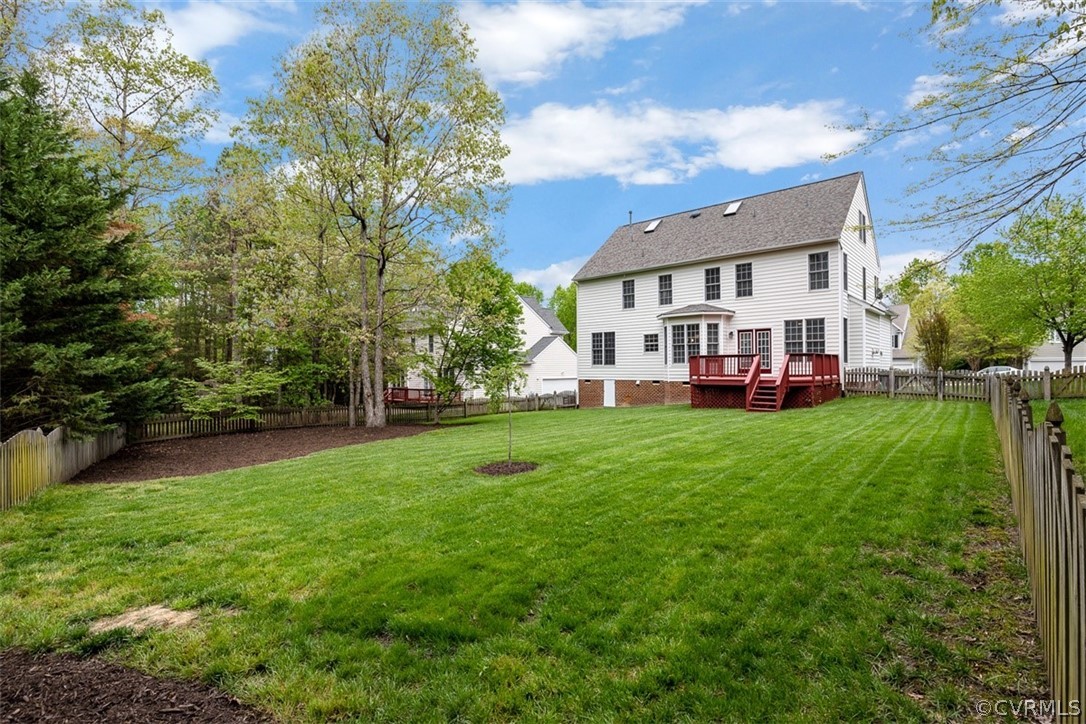 5208 Wheat Ridge Place Glen Allen, VA 23059 - Photo 39 of 45 a view of a house with a big yard