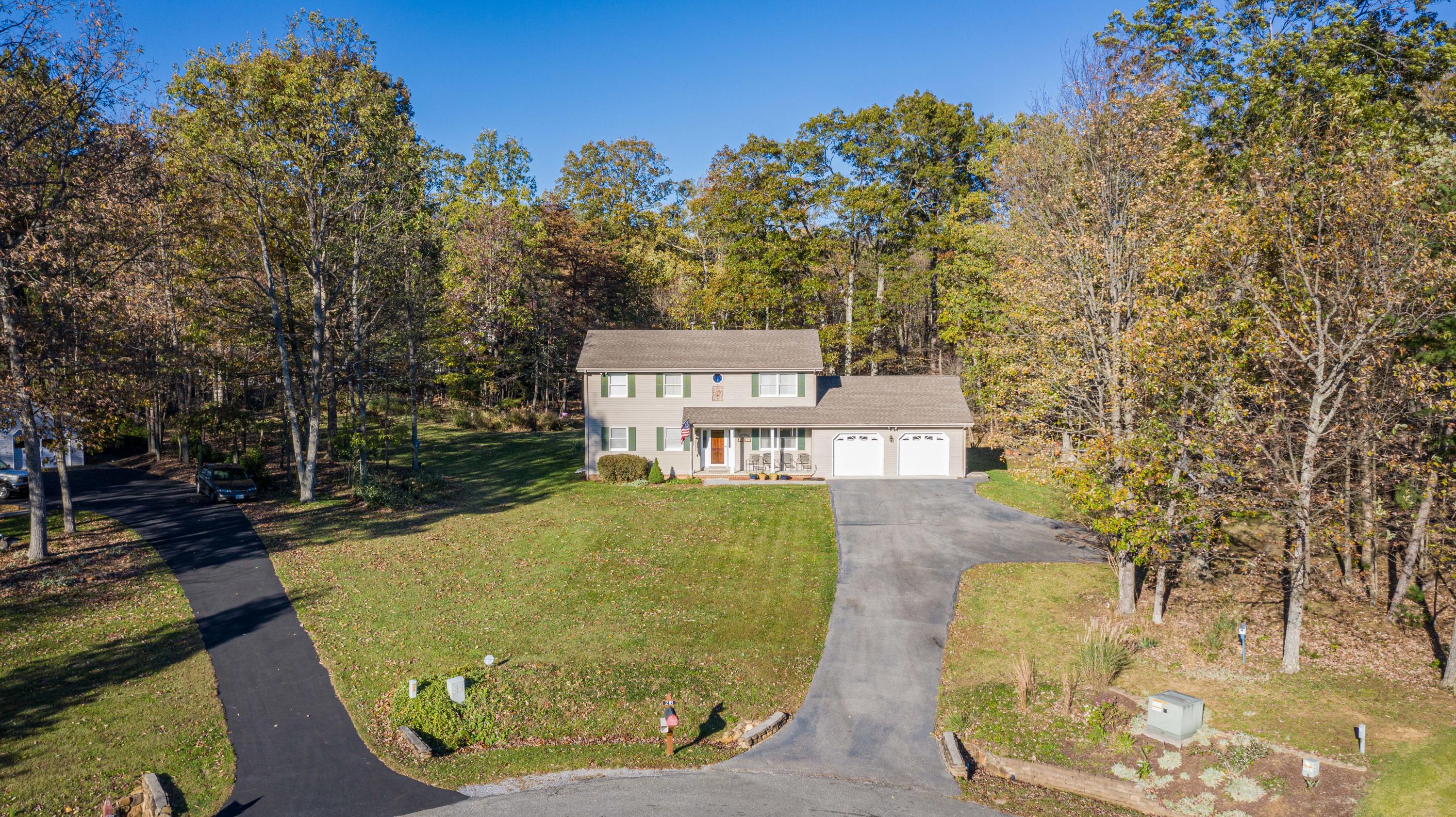 218 Oak Ridge Court Blue Ridge, VA 24064 - Photo 45 of 48 swimming pool view with a outdoor seating