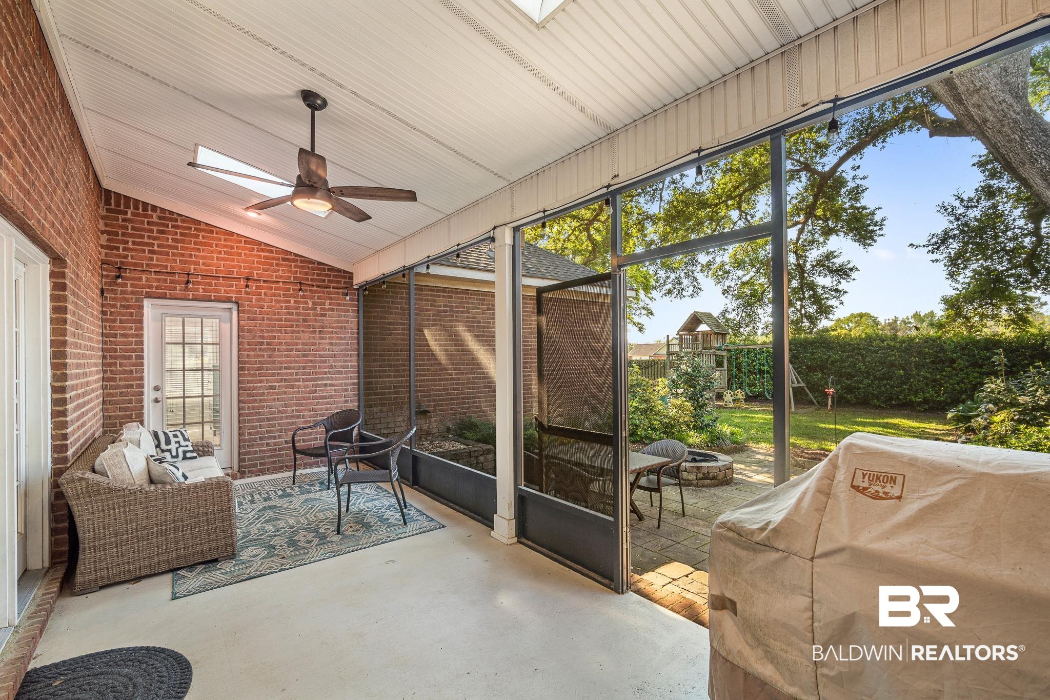 503 Potters Mills Road Daphne, AL 36526 - Photo 28 of 35 Screened Back Porch