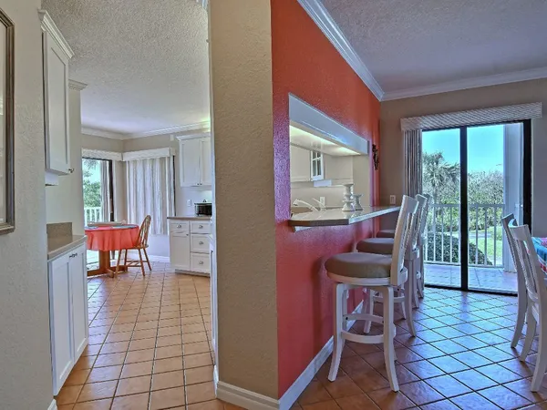 a view of a livingroom with furniture