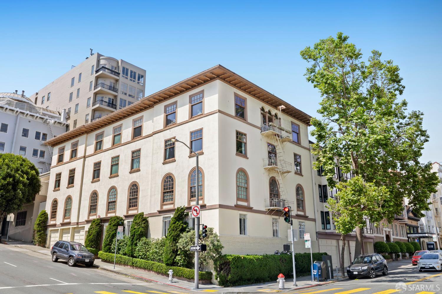 2145 Franklin Street, Unit 1 San Francisco, CA 94109 - Photo 44 of 46 a view of a building with a street