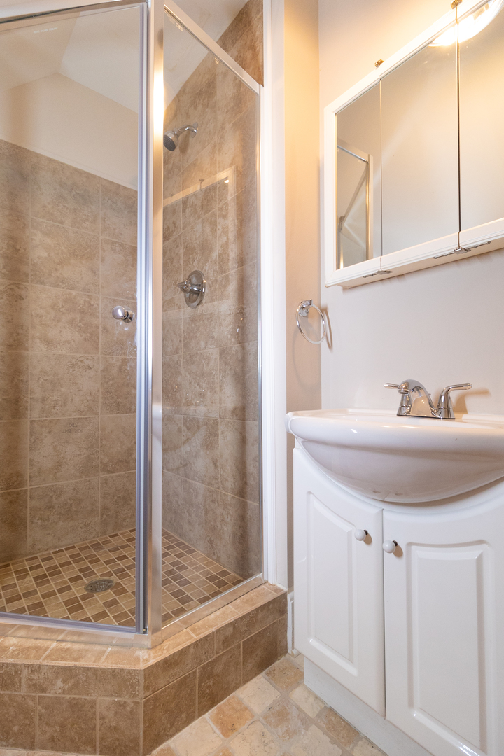9501 Jackson Avenue Brookfield, IL 60513 - Photo 5 of 5 a bathroom with a sink and a mirror