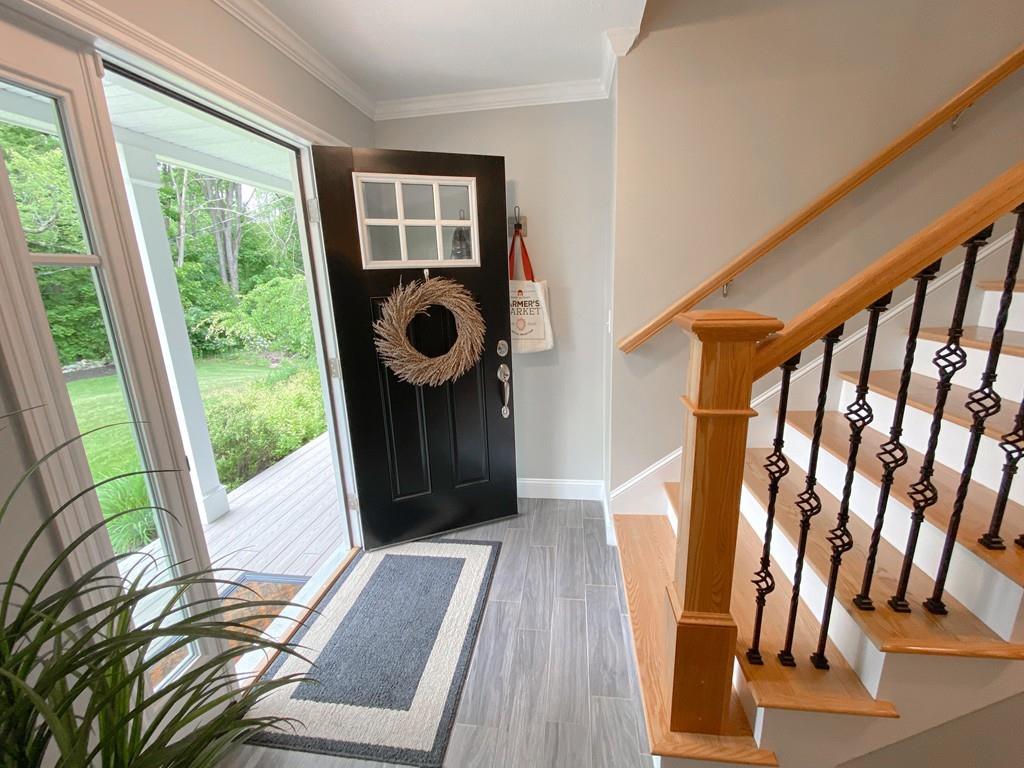 534 Boxford Road Haverhill, MA 01835 - Photo 29 of 42 a view of entryway with wooden floor and front door