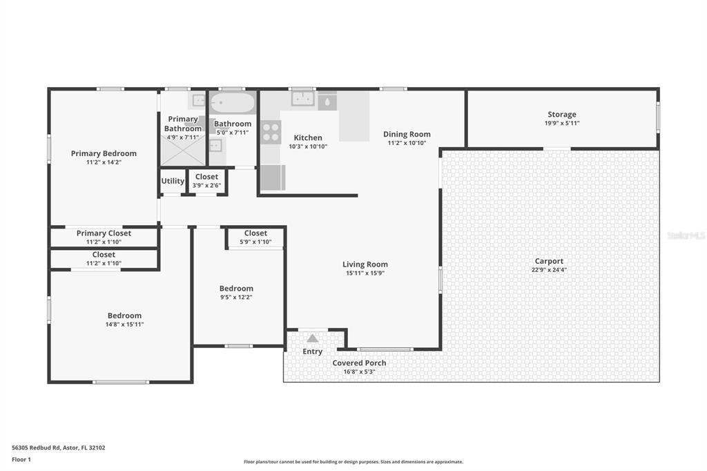56305 Redbud Road Astor, FL 32102 - Photo 32 of 32 view of utility room