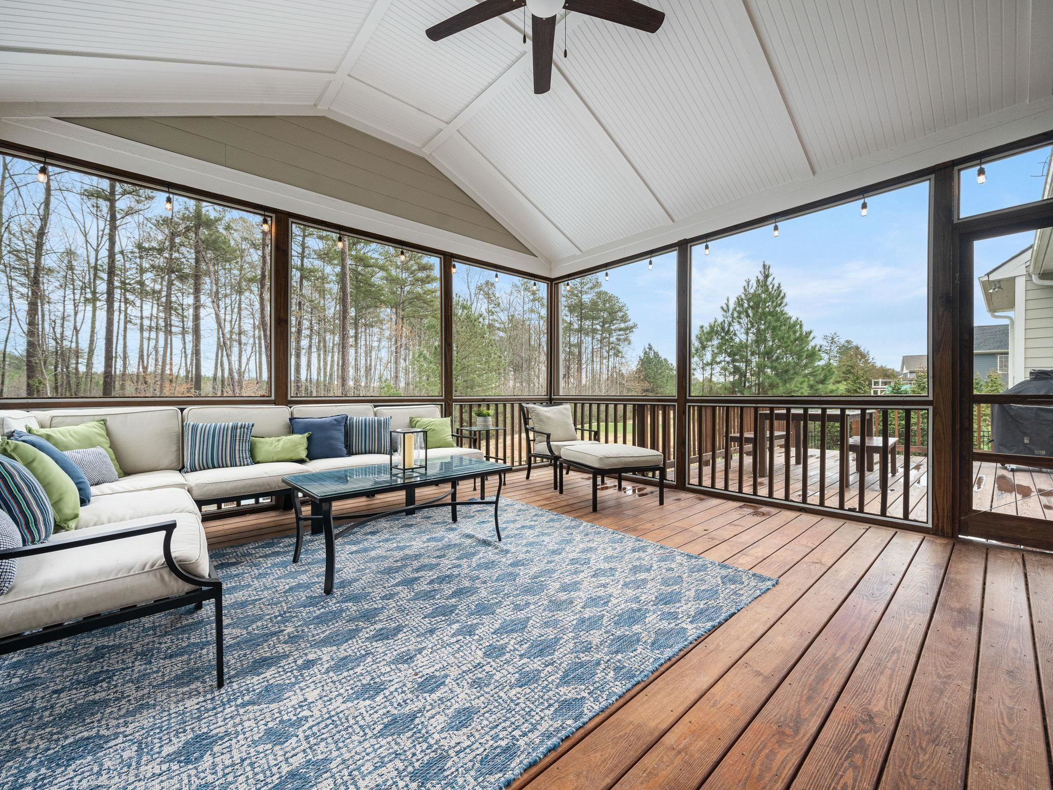 7532 Hasentree Way Wake Forest, NC 27587 - Photo 35 of 40 a living room with furniture and a rug