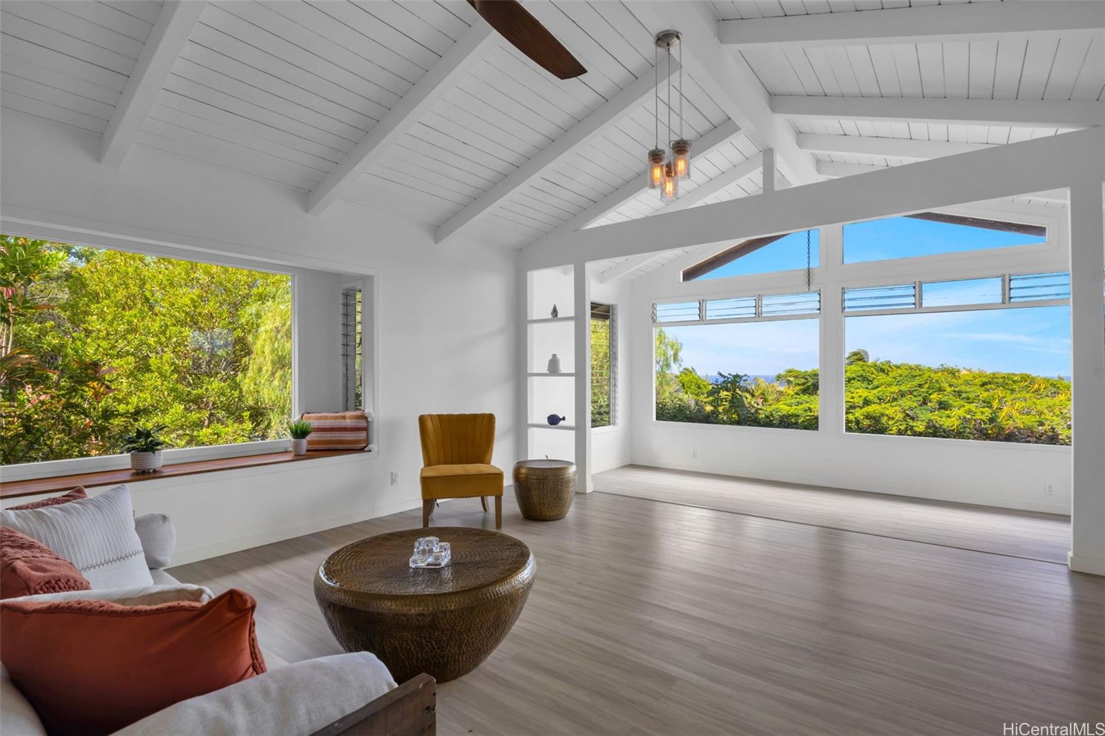 2576 Alohia Place Haiku, HI 96708 - Photo 5 of 25 a living room with furniture and a large window