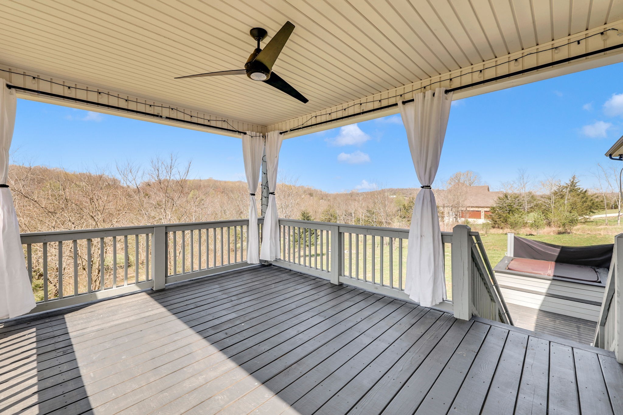 200 Charles Smith Road Lascassas, TN 37085 - Photo 49 of 62 a view of balcony with wooden floor