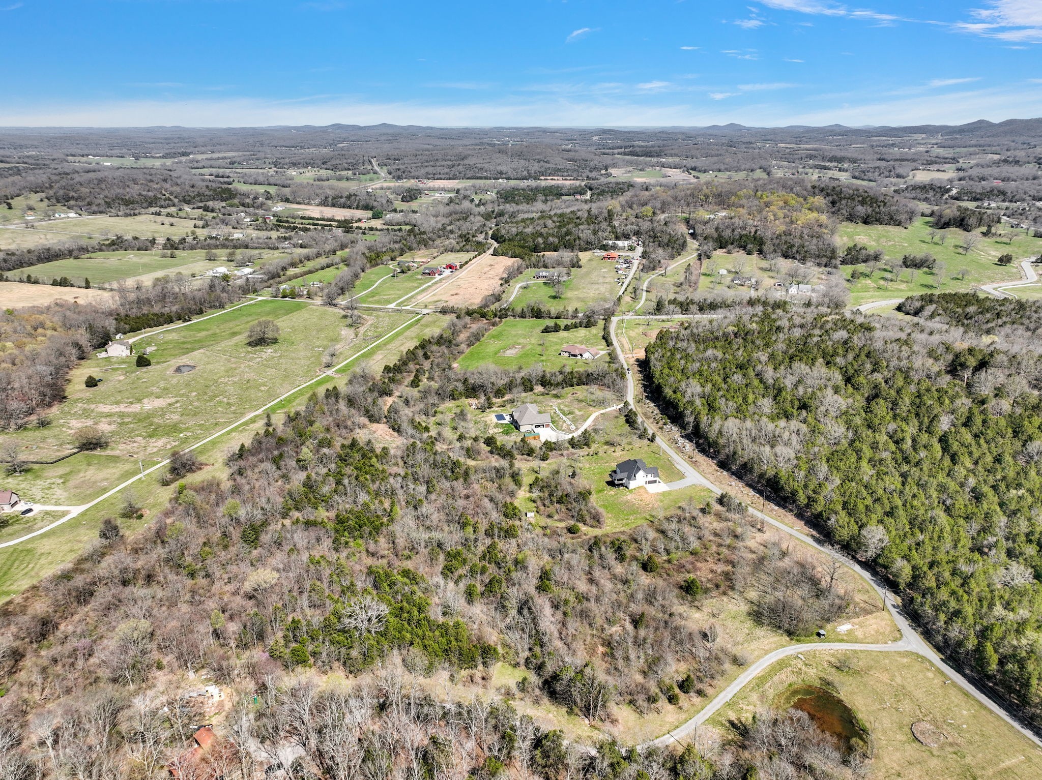 200 Charles Smith Road Lascassas, TN 37085 - Photo 62 of 62 an aerial view of residential houses with outdoor space
