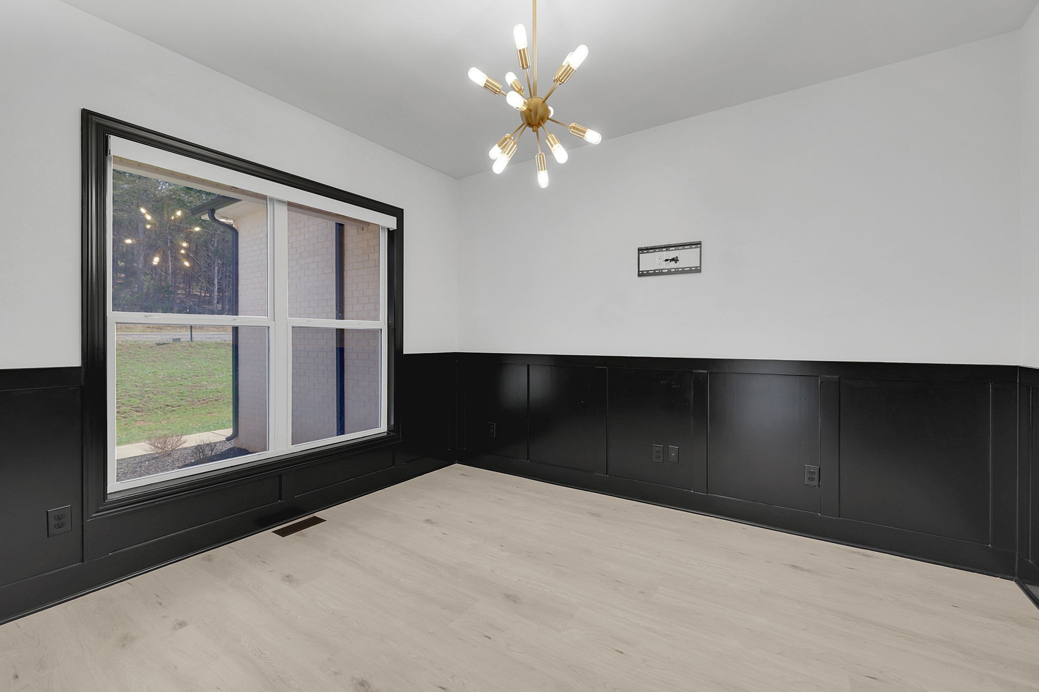 200 Charles Smith Road Lascassas, TN 37085 - Photo 9 of 62 a black and white room with a large window