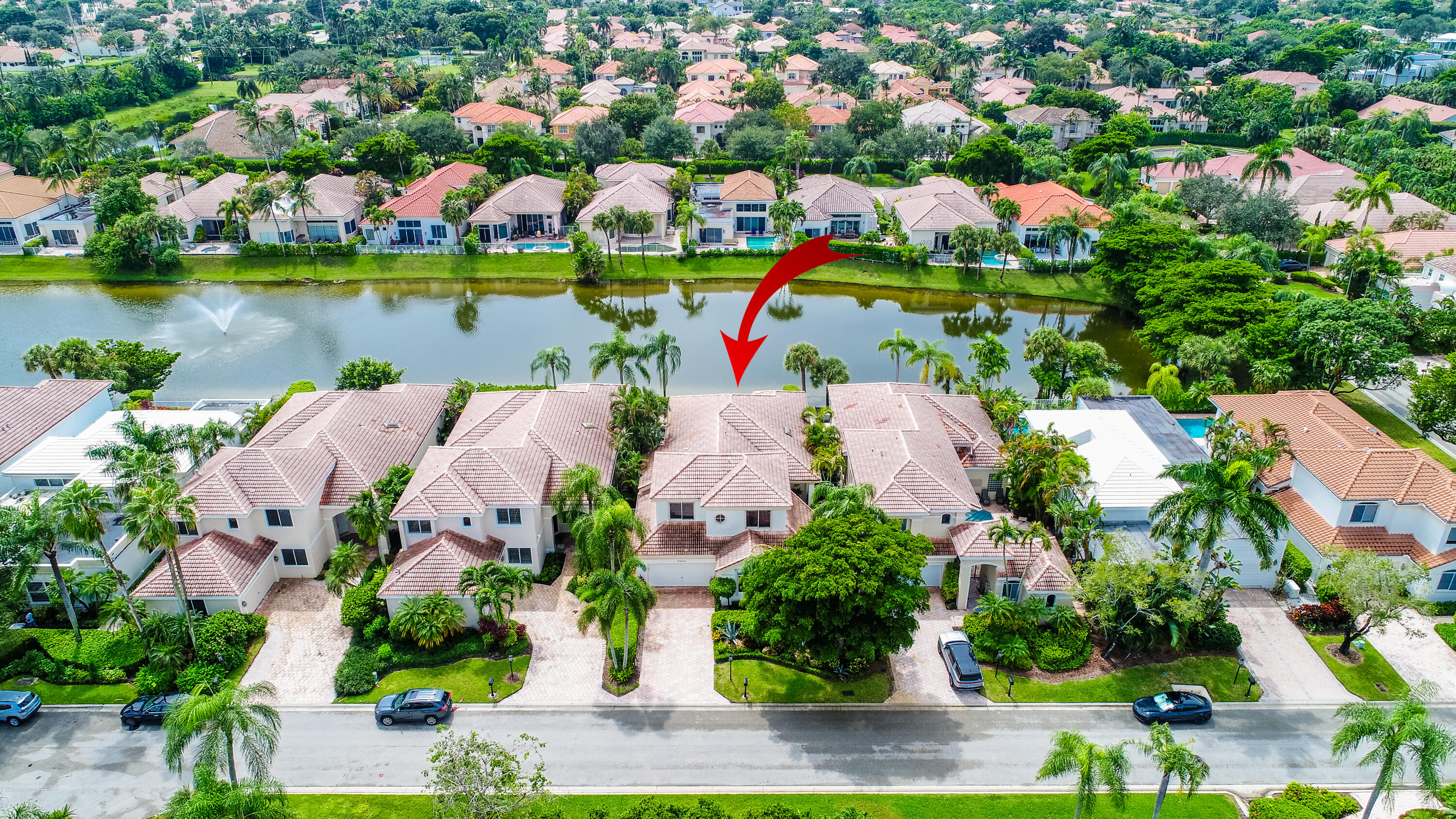 7100 Islegrove Place Boca Raton, FL 33433 - Photo 35 of 60 Drone