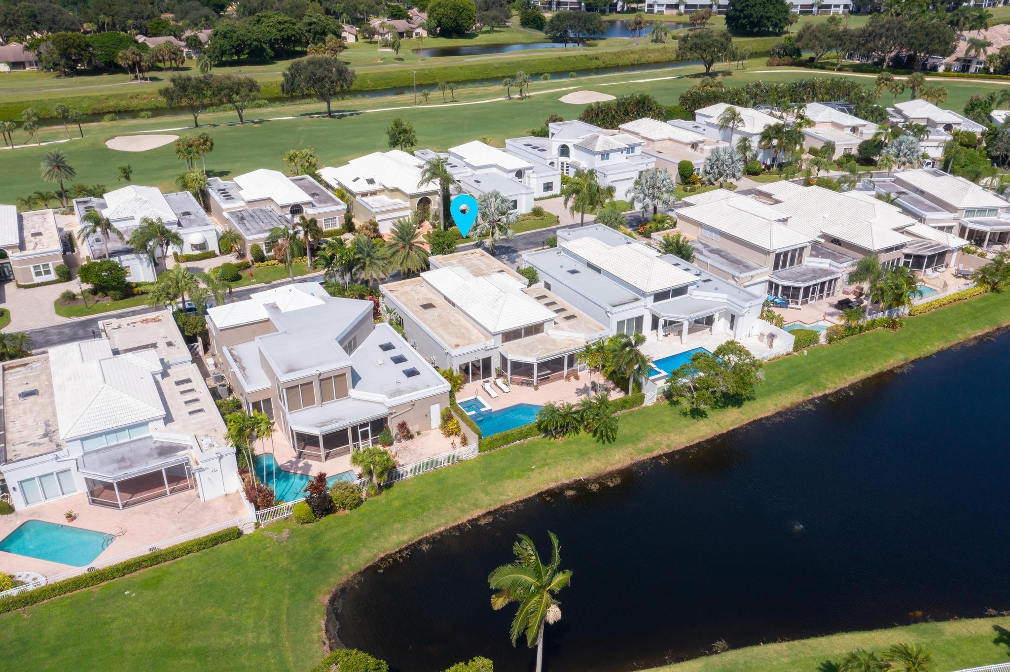 5358 Ascot Bend Road Boca Raton, FL 33496 - Photo 4 of 55 5358 Ascot Bend aerial 2