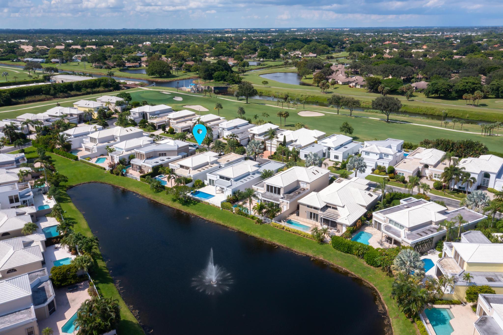 5358 Ascot Bend Road Boca Raton, FL 33496 - Photo 5 of 55 5358 Ascot Bend aerial 4