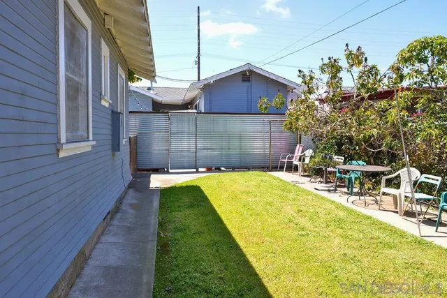 a house view with a swimming pool