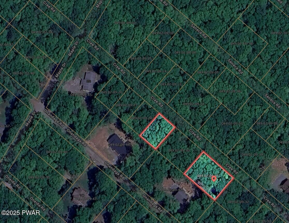 Cree Road Road Shohola, PA 18458 - Photo 2 of 5 28 - 049.02-09-31 - Overhead 2