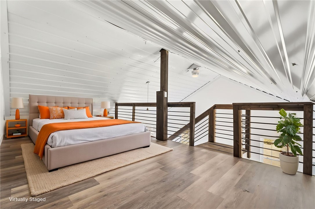 5315-5319 Bassett Road Burdett, NY 14818 - Photo 16 of 34 Staged Bed in Loft