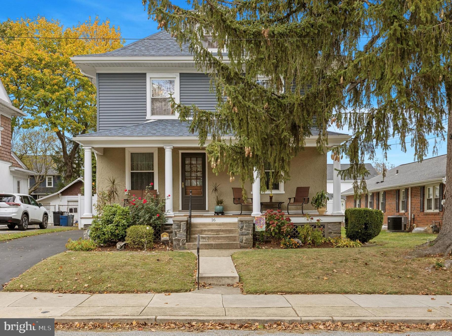 16 Chelten Road Havertown, PA 19083 - Photo 2 of 24 a front view of a house with a yard