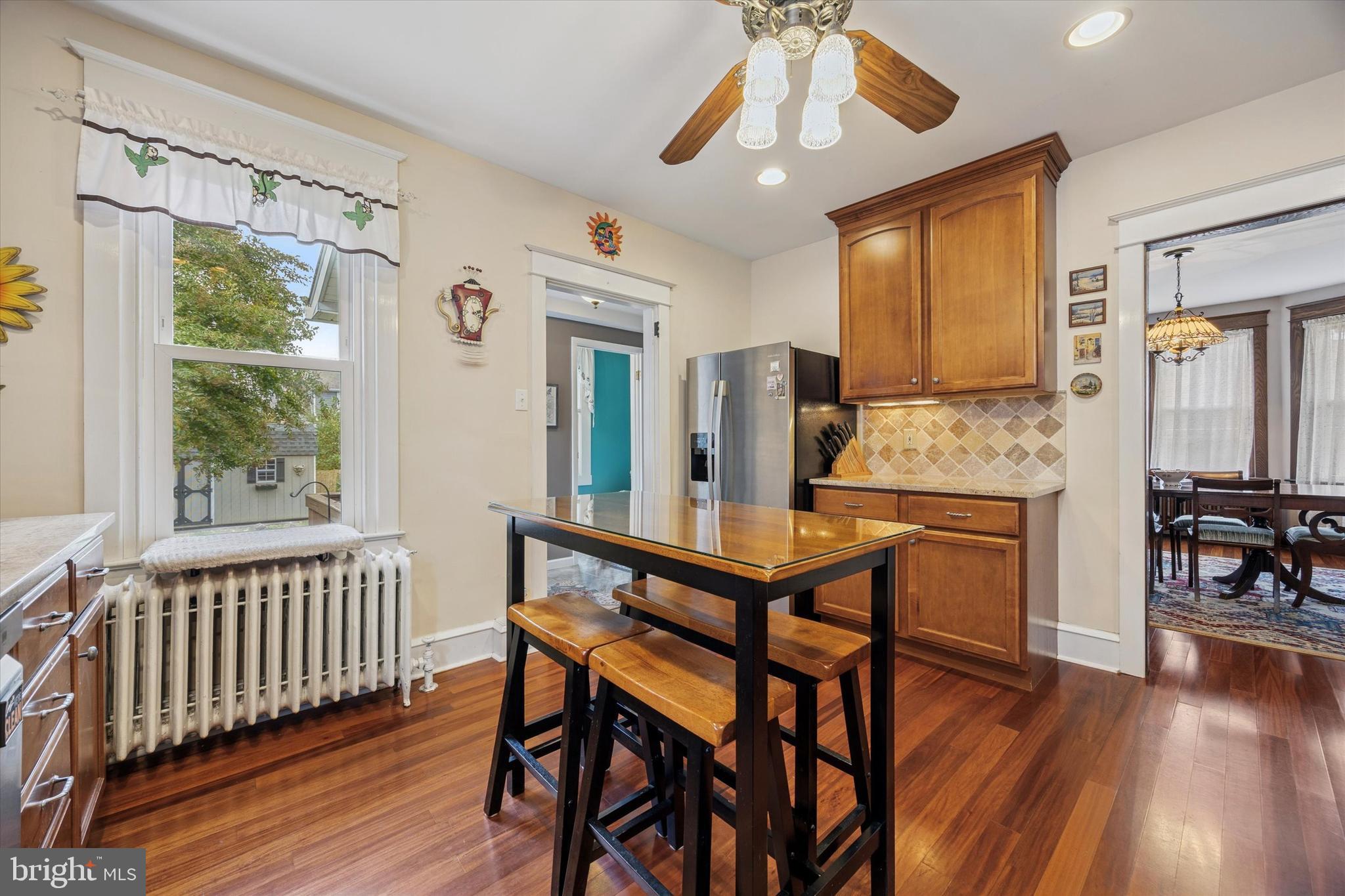 16 Chelten Road Havertown, PA 19083 - Photo 8 of 24 a view of a dining room with furniture and wooden floor