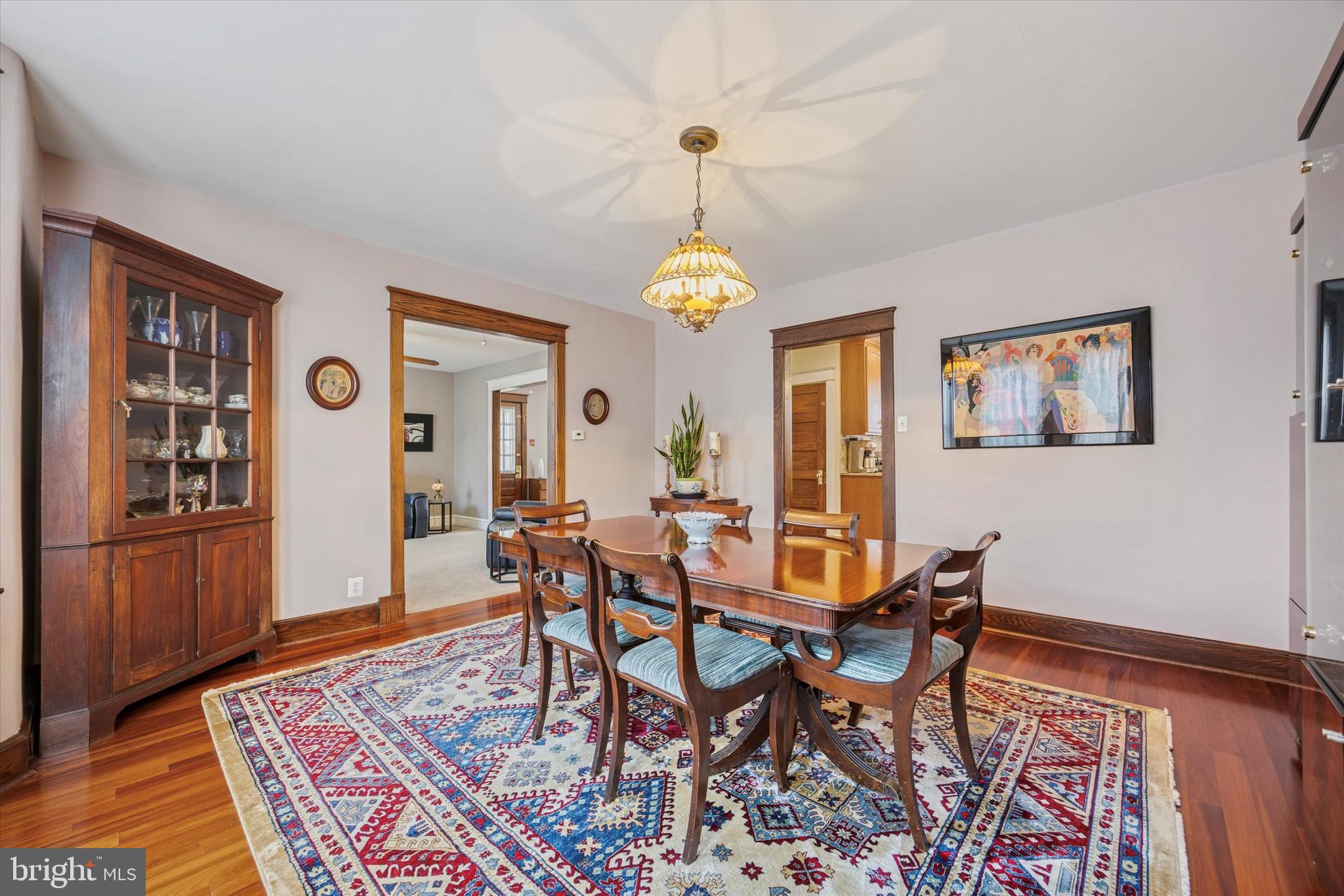 16 Chelten Road Havertown, PA 19083 - Photo 9 of 24 a dining room with wooden floor and window