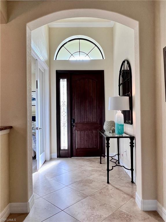 9419 Piacere Way Naples, FL 34113 - Photo 5 of 19 a view of entryway with livingroom and furniture