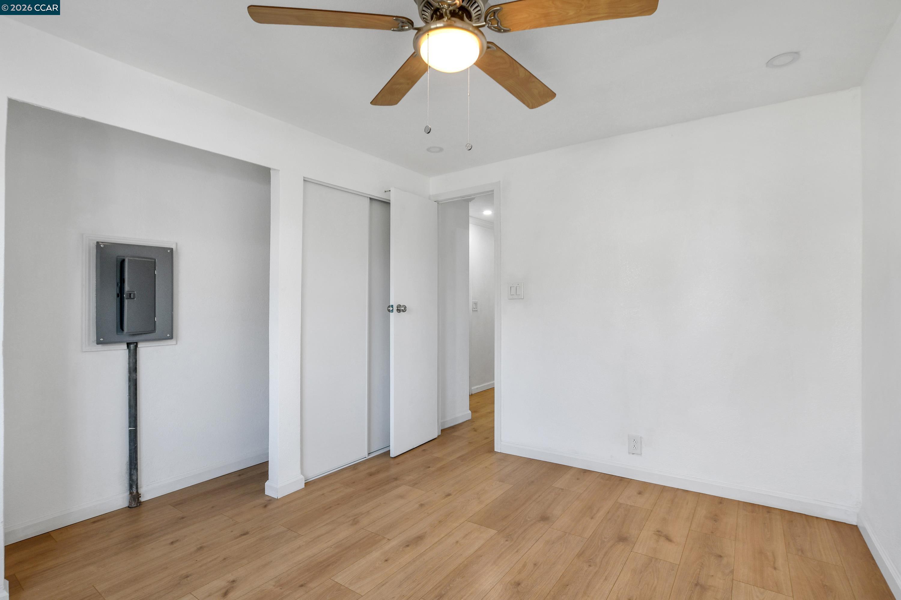 237 Orangevale Pittsburg, CA 94565 - Photo 16 of 21 a view of empty room with window and ceiling fan