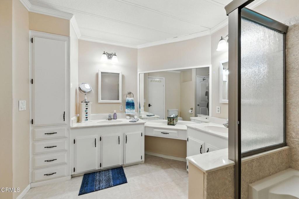 14 Tahquitz Court, Unit 213 Camarillo, CA 93012 - Photo 22 of 38 Custom primary bathroom