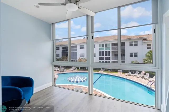 a view of a city from a terrace