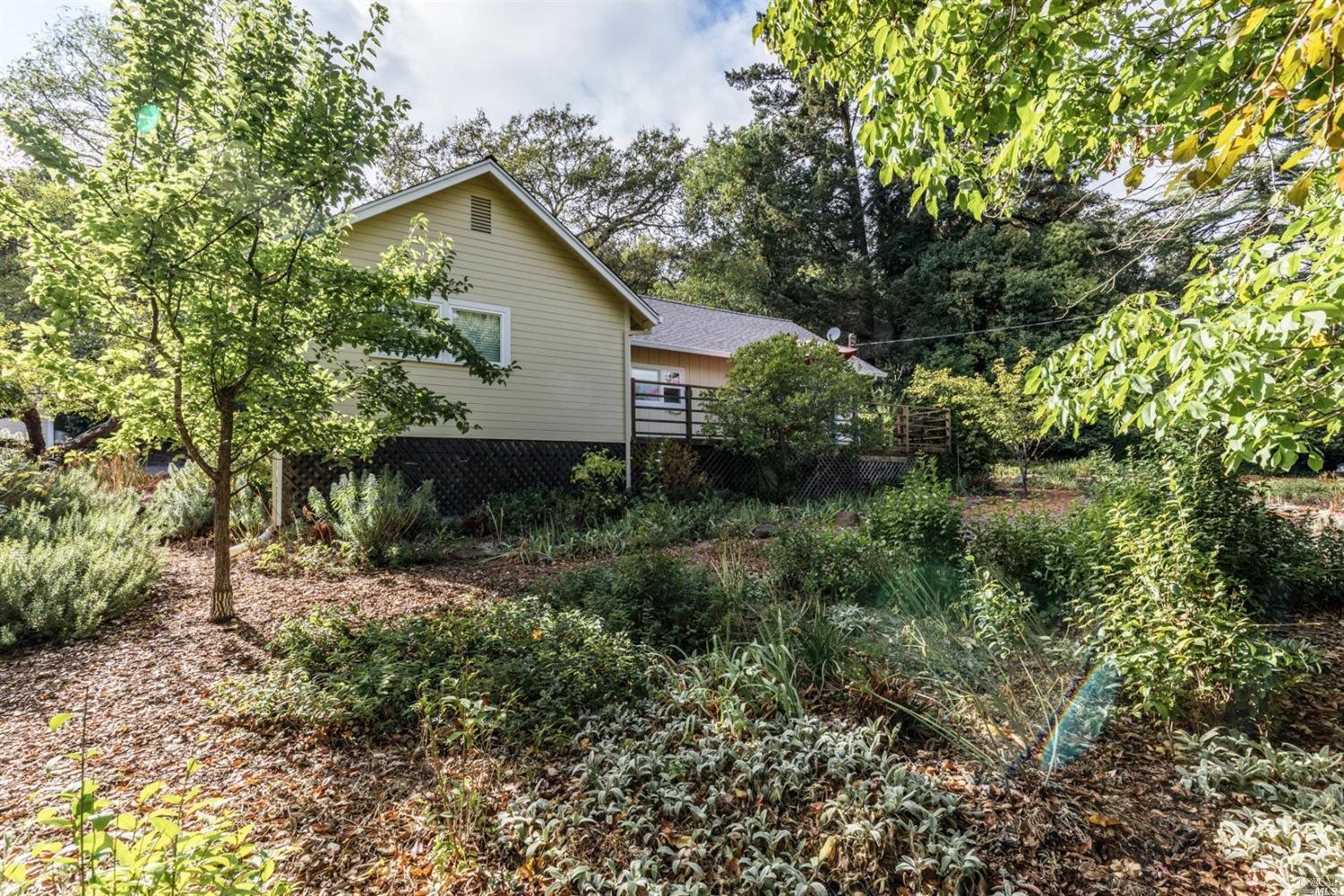667 Brush Creek Road Santa Rosa, CA 95404 - Photo 1 of 1 a view of a house with a yard and potted plants