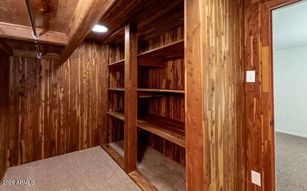 a view of walk in closet