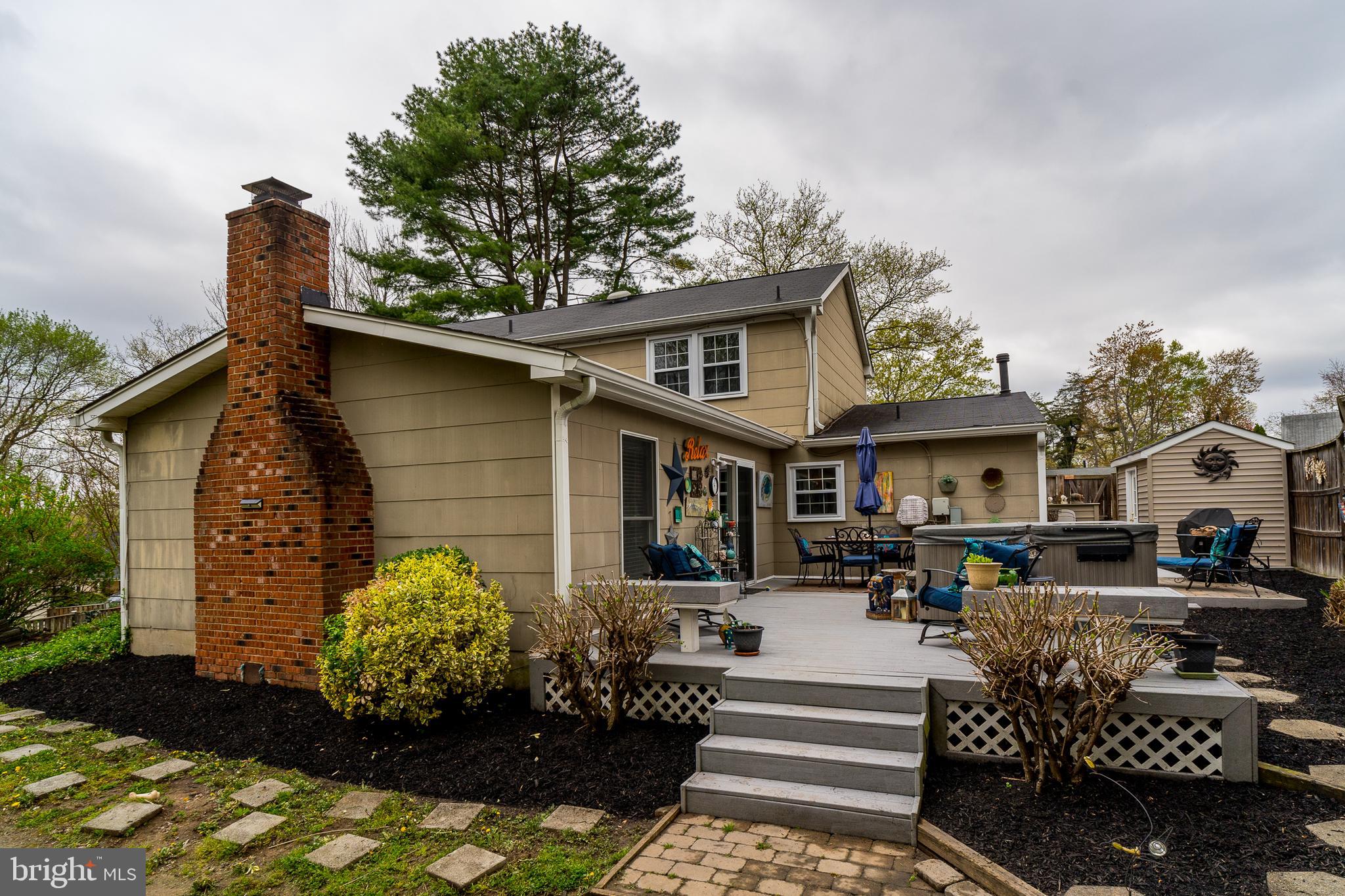 4911 Ridgeview Lane Bowie, MD 20715 - Photo 35 of 35 Exterior Back (alt view)