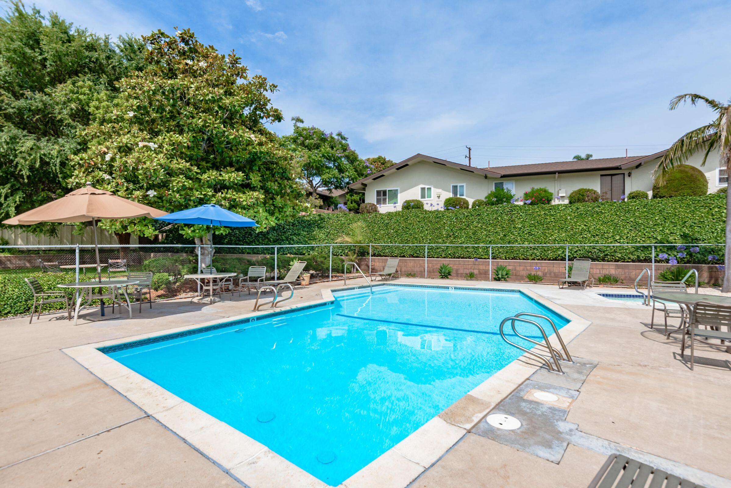 847 Cieneguitas Road Santa Barbara, CA 93110 - Photo 13 of 15 a view of a swimming pool with chairs