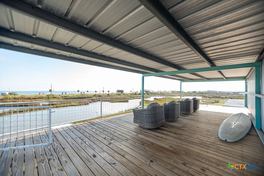 305 Zimmerman Road Port Lavaca, TX 77979 - Photo 28 of 33 a view of roof deck with patio