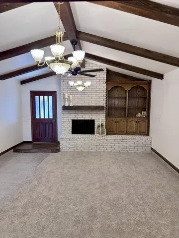 a view of outdoor space with a garden