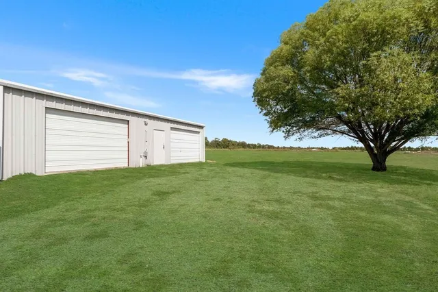 a view of an outdoor space and yard
