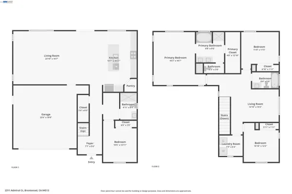 $757,000 | 2311 Admiral Court, Brentwood, CA 94513