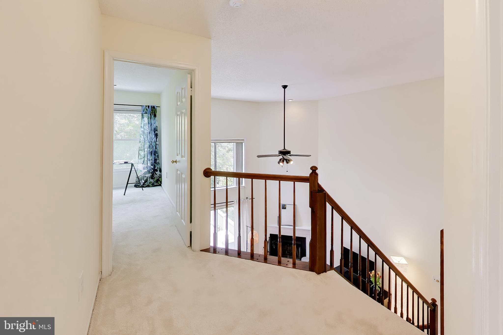 2421 Pondside Terrace Silver Spring, MD 20906 - Photo 16 of 44 2nd floor hallway is open to living room below