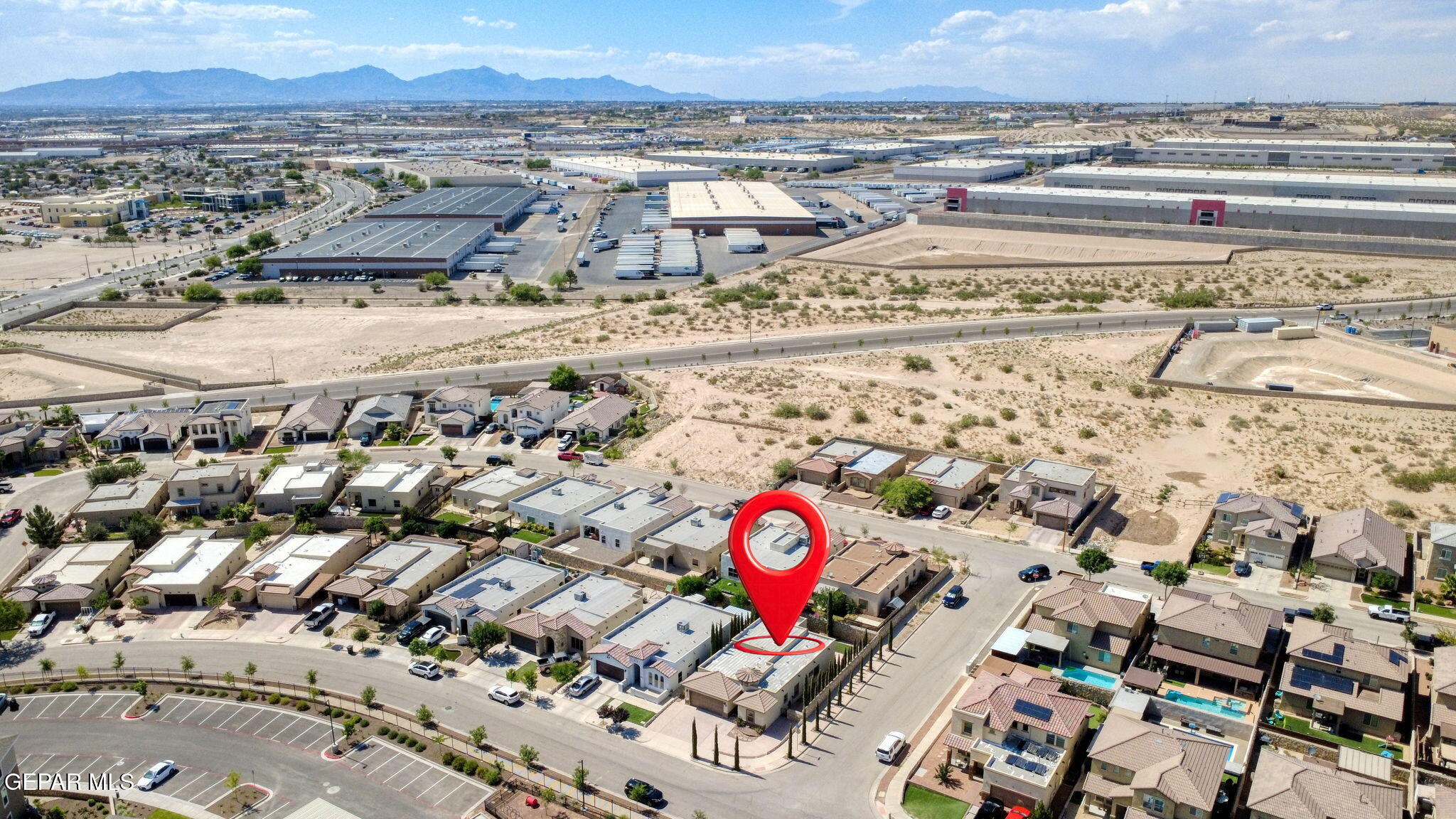 12039 Equestrian Road El Paso, TX 79928 - Photo 56 of 57 Aerial