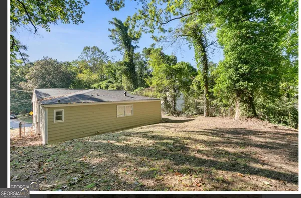 a view of outdoor space and yard
