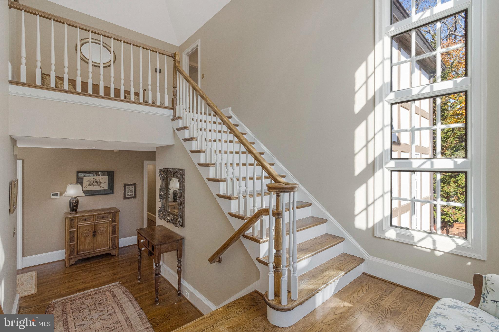 1655 Kalmia Road Northwest Washington, DC 20012 - Photo 31 of 71 a view of entryway livingroom and hall with wooden floor