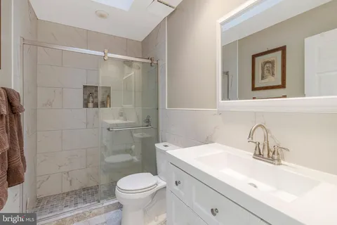 a front view of a building with a window