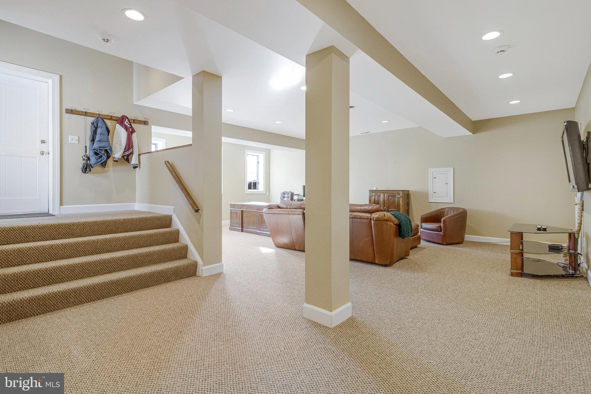 1655 Kalmia Road Northwest Washington, DC 20012 - Photo 55 of 71 Spacious, inviting lower-level retreat.