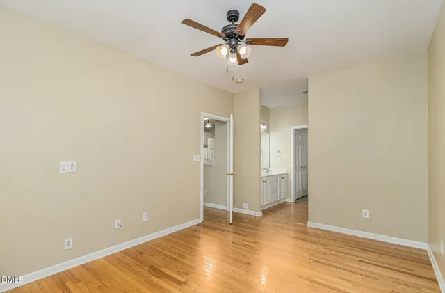 wooden floor in an empty room
