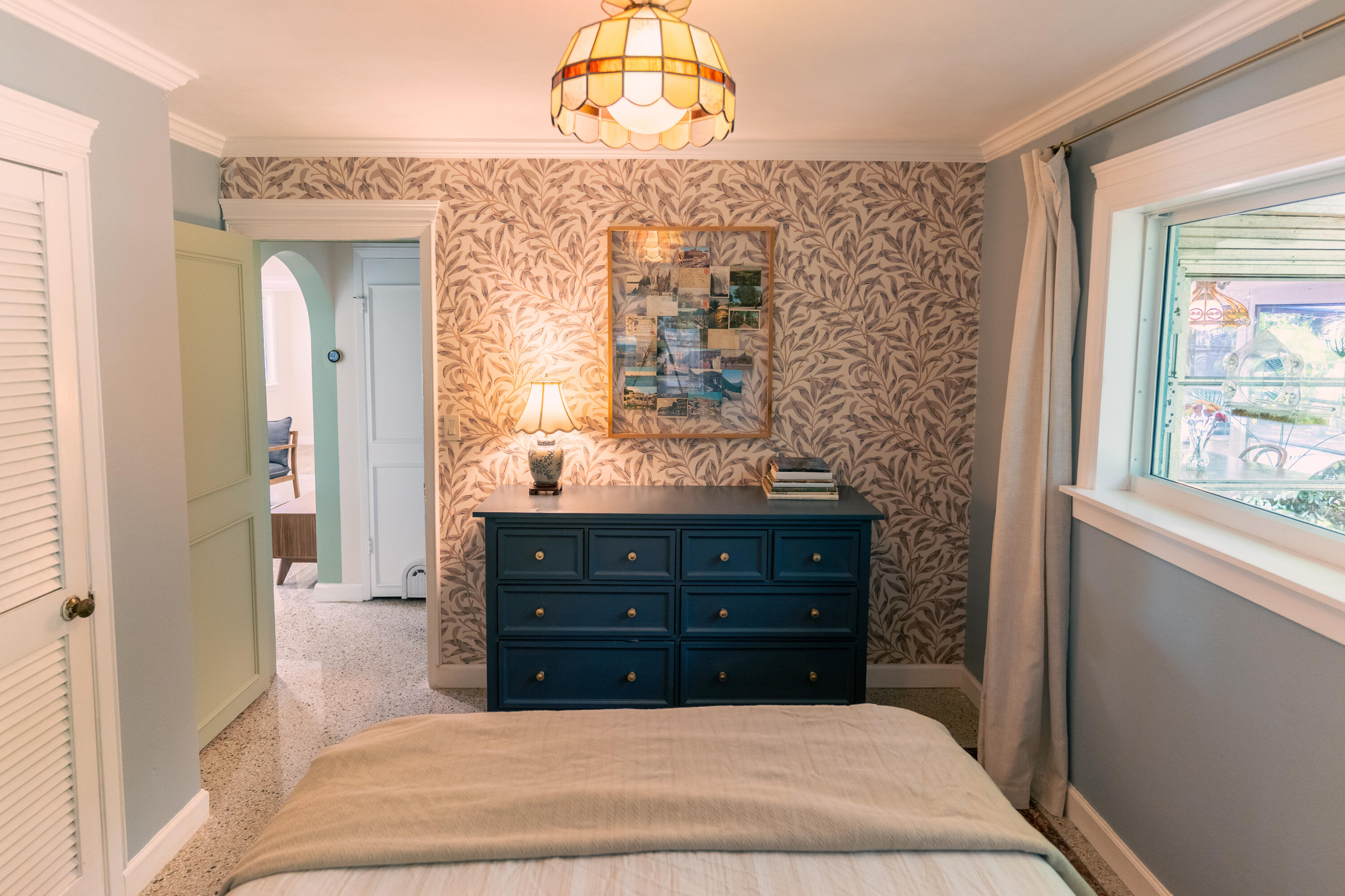 5155 Cleveland Road Delray Beach, FL 33484 - Photo 21 of 40 a bathroom with a sink and a mirror