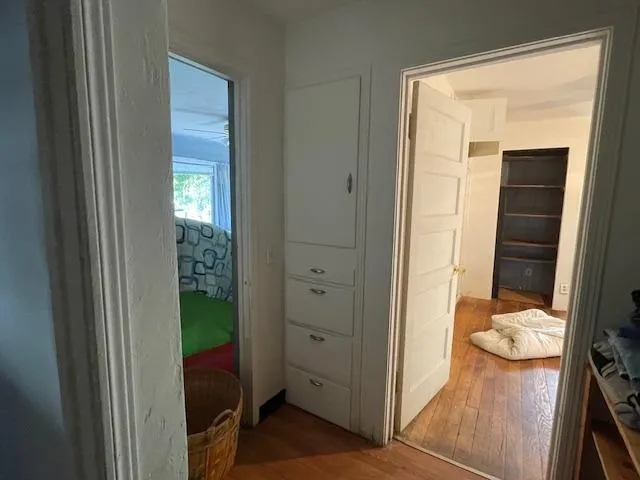 a view of bathroom with toilet