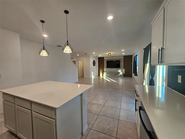 a view of a livingroom with furniture